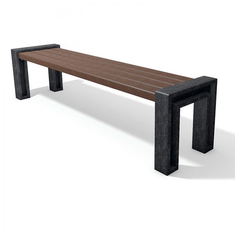 Banc HYDE PARK sense respatller de 195